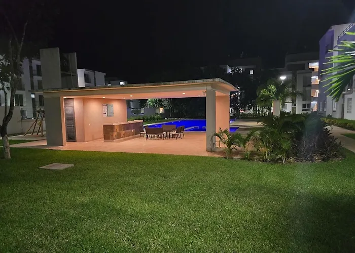 Encantador Departamento En Playa del Carmen
